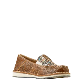 Ariat Ladies Brown Floral Emboss Leather Cruiser 10050960