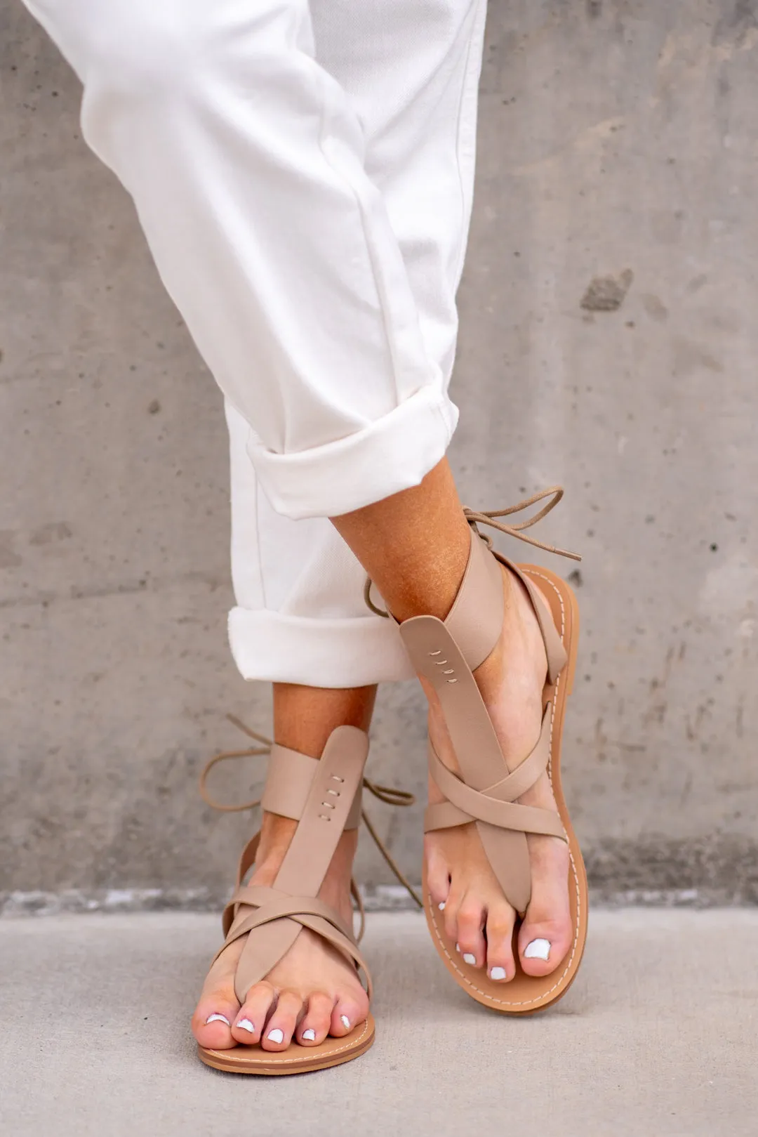 Blaze Lace Up Sandals