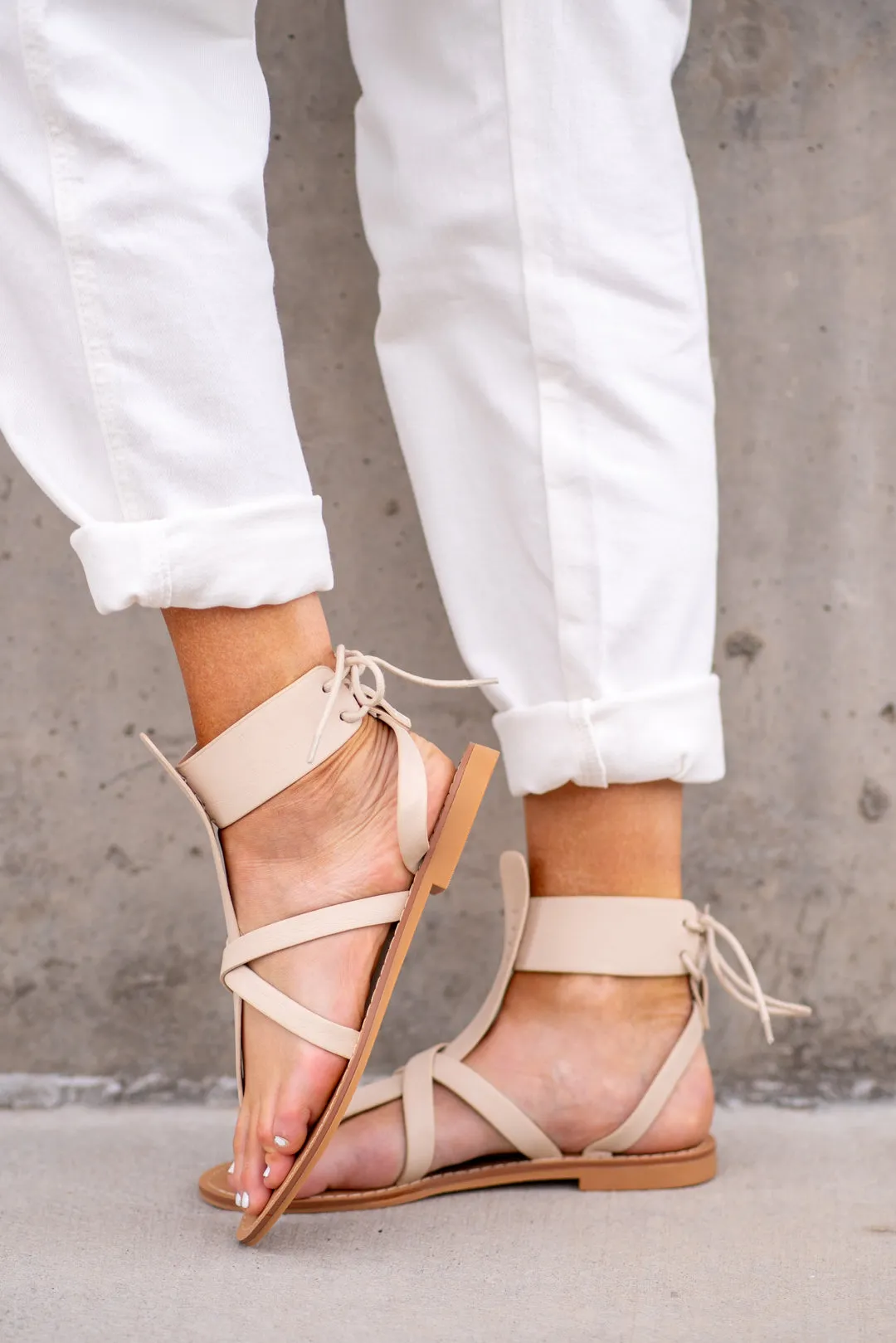 Blaze Lace Up Sandals