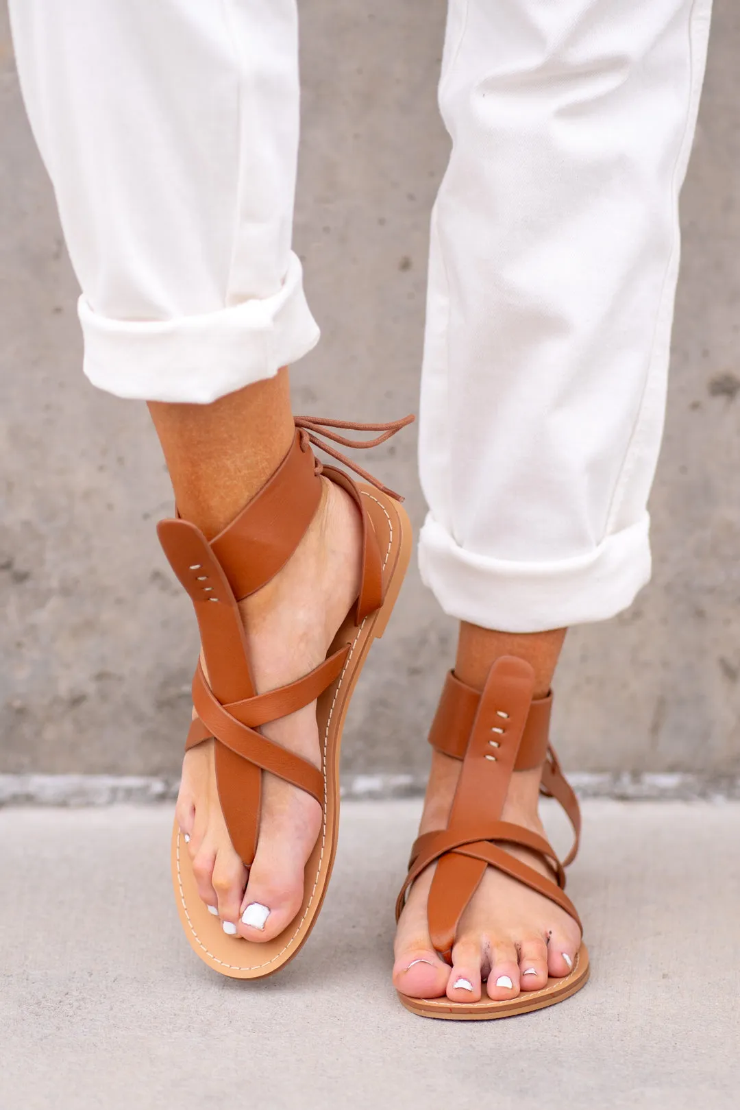 Blaze Lace Up Sandals