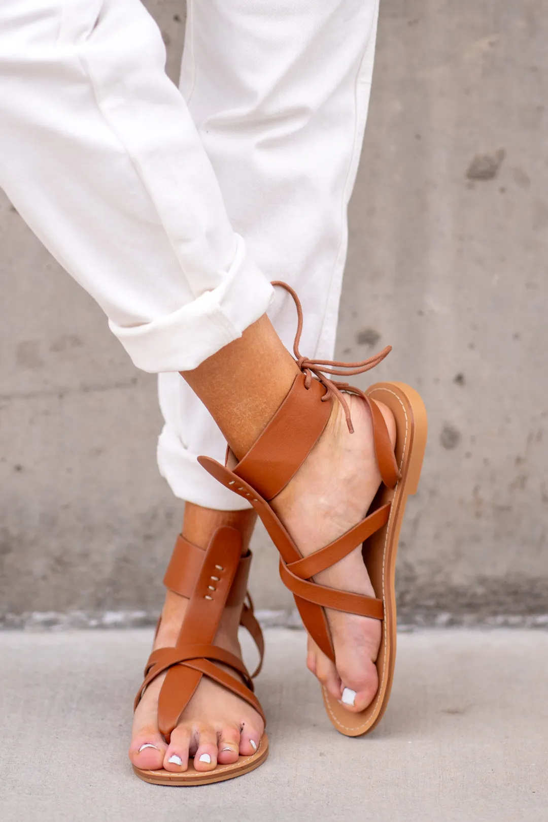 Blaze Lace Up Sandals