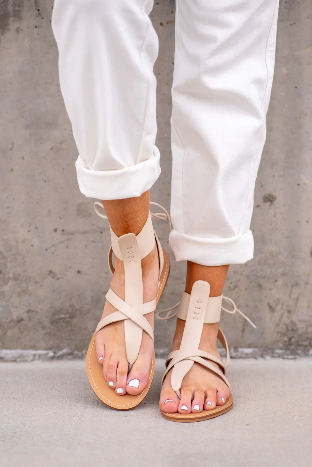 Blaze Lace Up Sandals