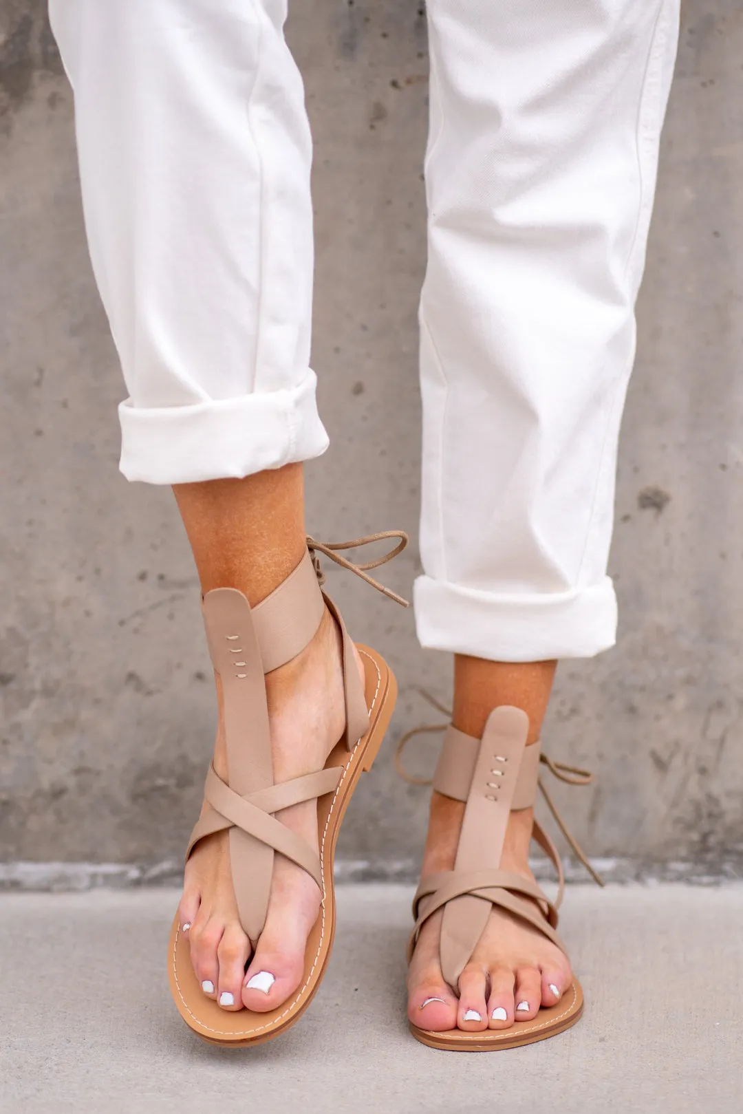 Blaze Lace Up Sandals