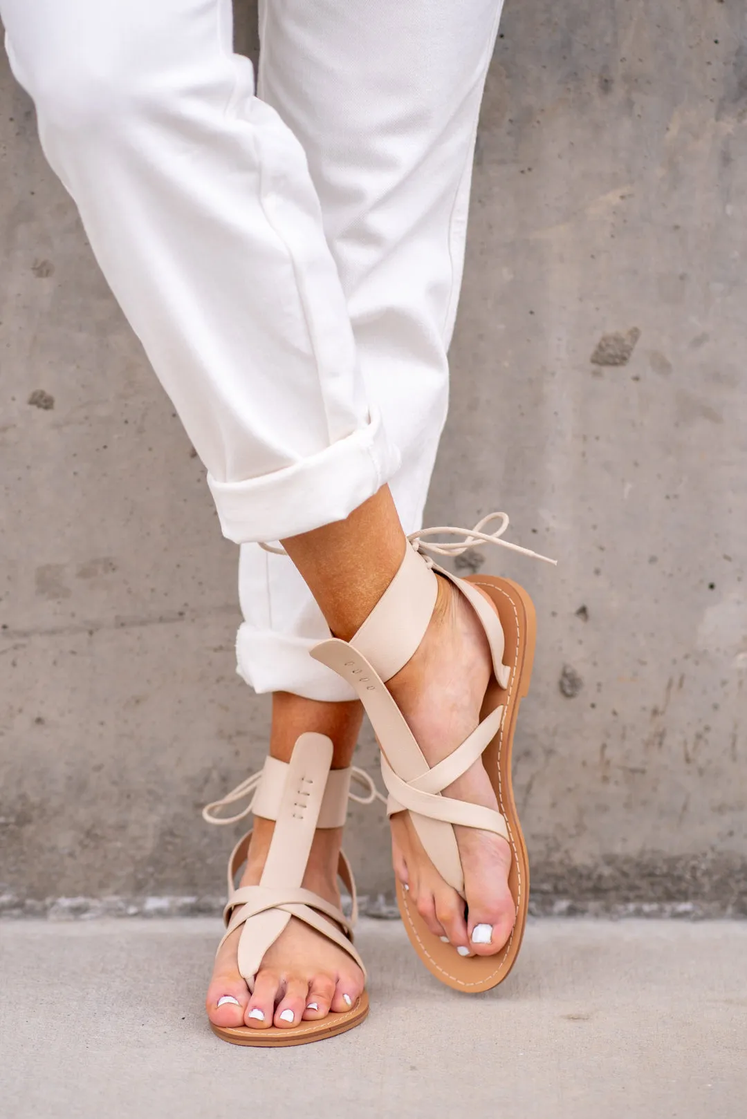 Blaze Lace Up Sandals