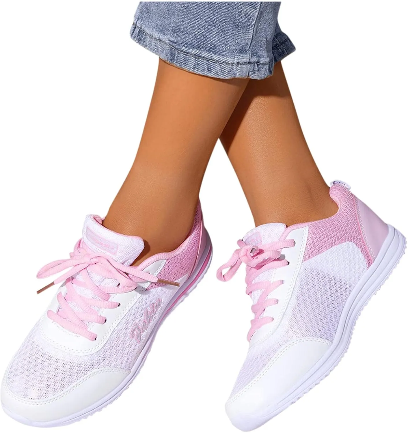 Casual Mesh On Slip Breathable Fashion for Women's Shoes Women's Casual Biking Shoes Women