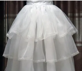 Custom Tiered Tulle Detachable Wedding Skirt All Sizes/Colors