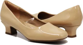 Enzo Romeo Antica02 Women's Wide Width Sling Back Low Heeled Pumps Sandals Shoes