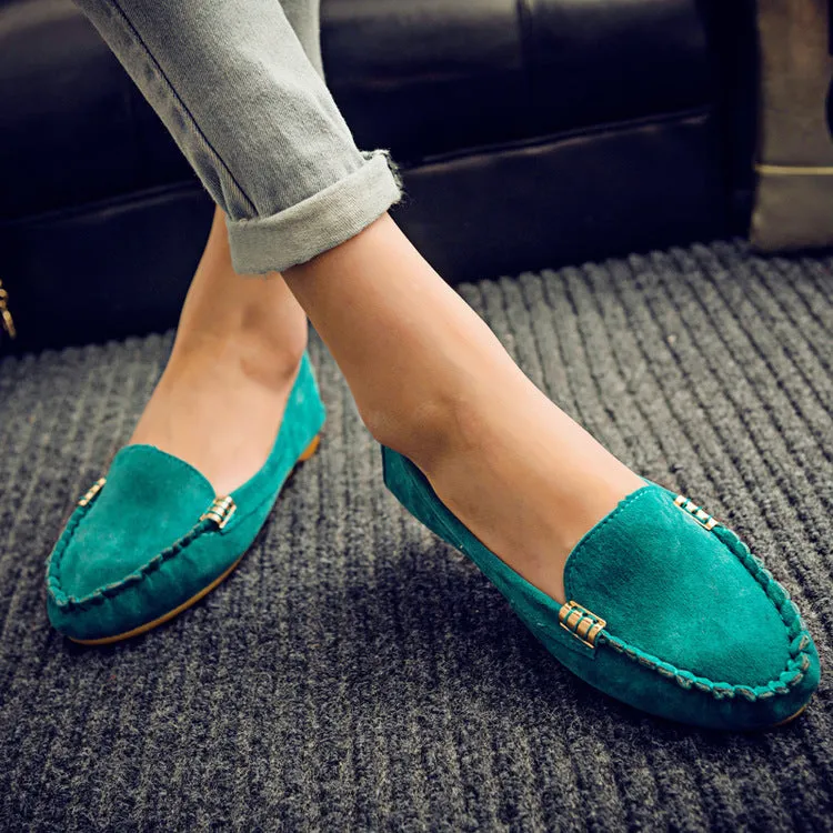 Flat Heel Pumps Single Shoes Flat Women's