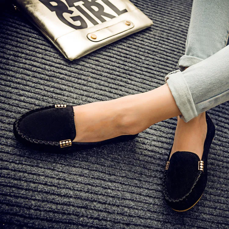 Flat Heel Pumps Single Shoes Flat Women's