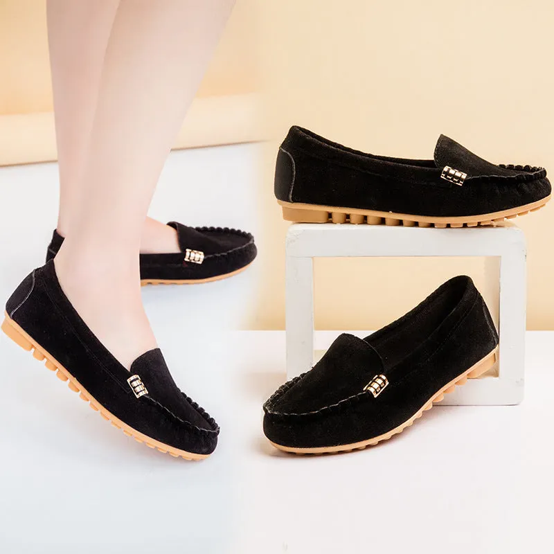 Flat Heel Pumps Single Shoes Flat Women's