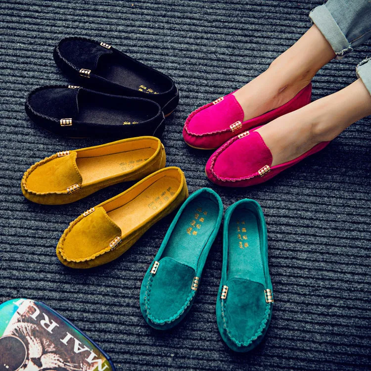 Flat Heel Pumps Single Shoes Flat Women's