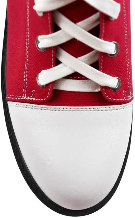 LISHAN Women's Platform Canvas High Heels