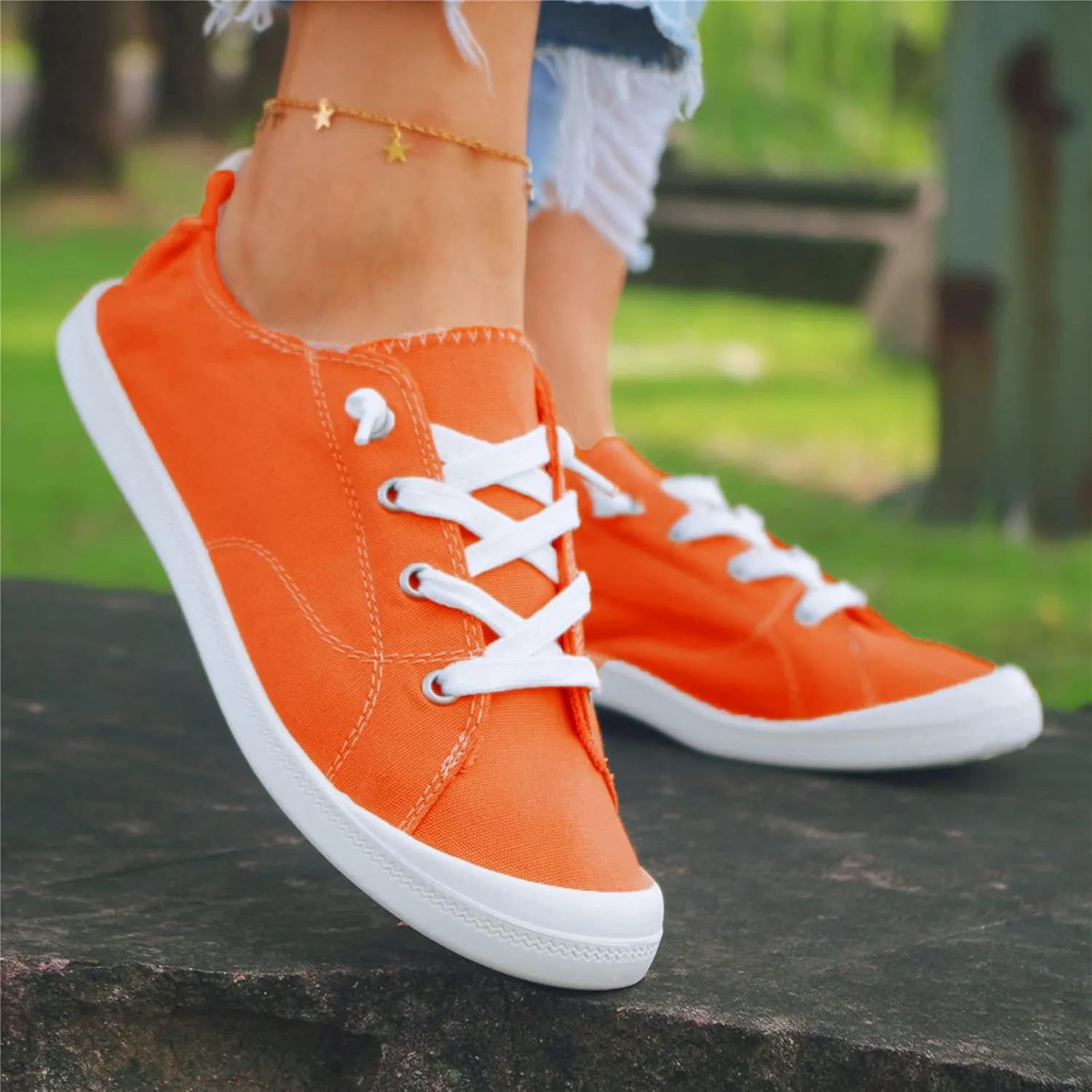 Loafers Canvas Shoes Women's Vulcanize Ladies Shoes Flat Soft Women's Casual Casual Men
