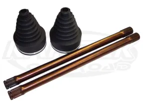 Long Travel 4wd 4340 Axles  3.5" Extended w/ Boots For 00-06 Tundra 4wd
