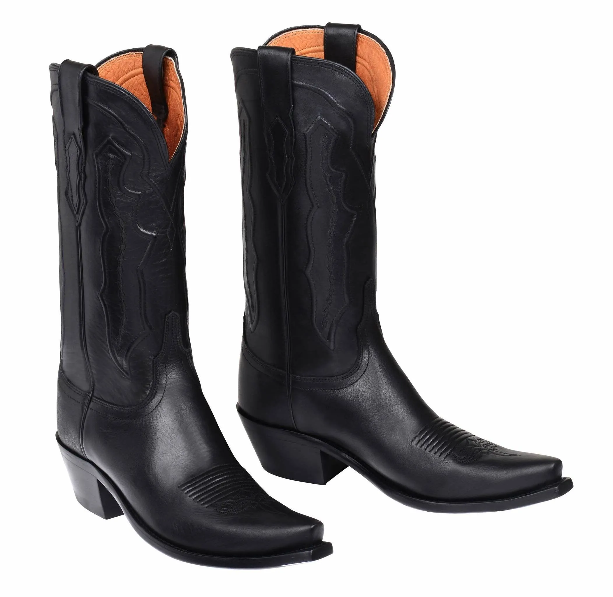 Lucchese Women's Black Cowboy Boot M5006