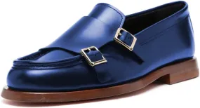 Milooey shoes Women's Round Toe Buckle Style Loafers Chunky Low Heels Slip On Dressy Daily Business Party Formal Shoes Size 4-16 US
