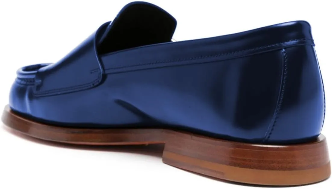 Milooey shoes Women's Round Toe Buckle Style Loafers Chunky Low Heels Slip On Dressy Daily Business Party Formal Shoes Size 4-16 US