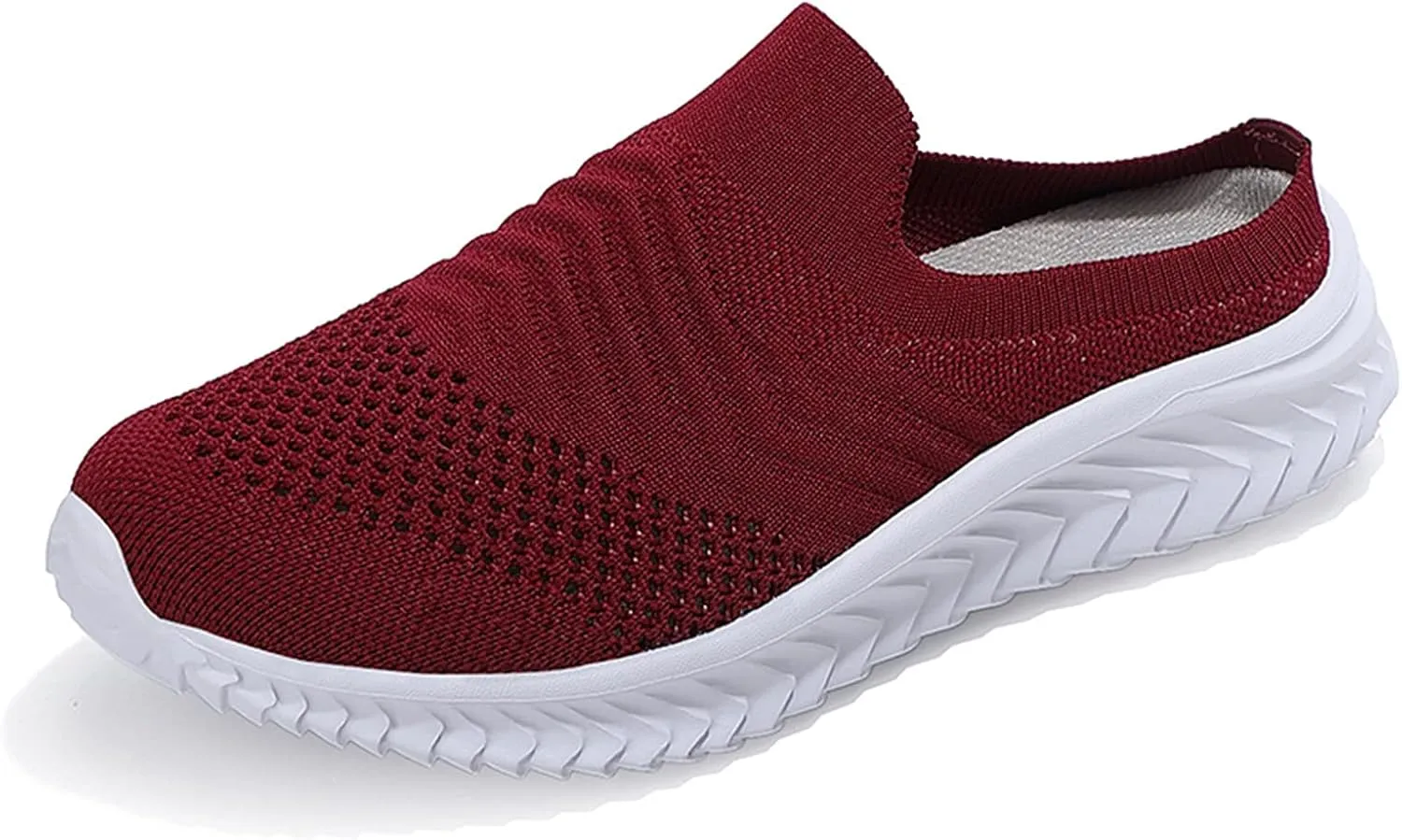 Mules for Women 2025 Backless Walking Sneakers Tennis Shoes Womens Lightweight Woman Shoes Casual Wedge Sneakers Tennis Shoe Loafers Casual Slip On