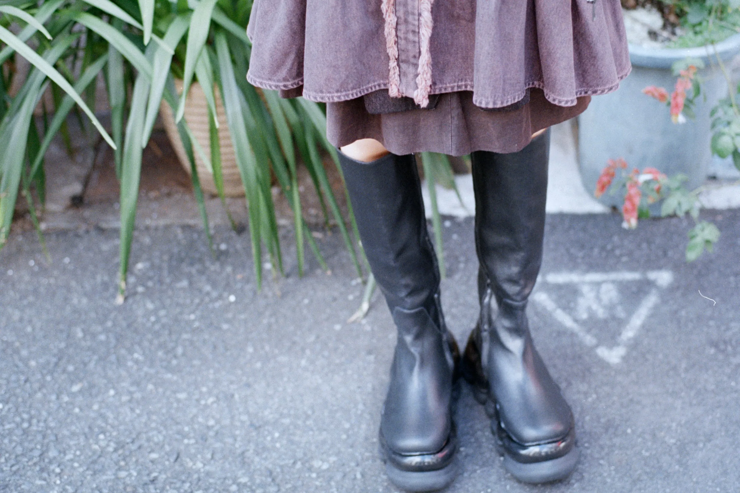 "Jewelry" Ark Long Boots / Black