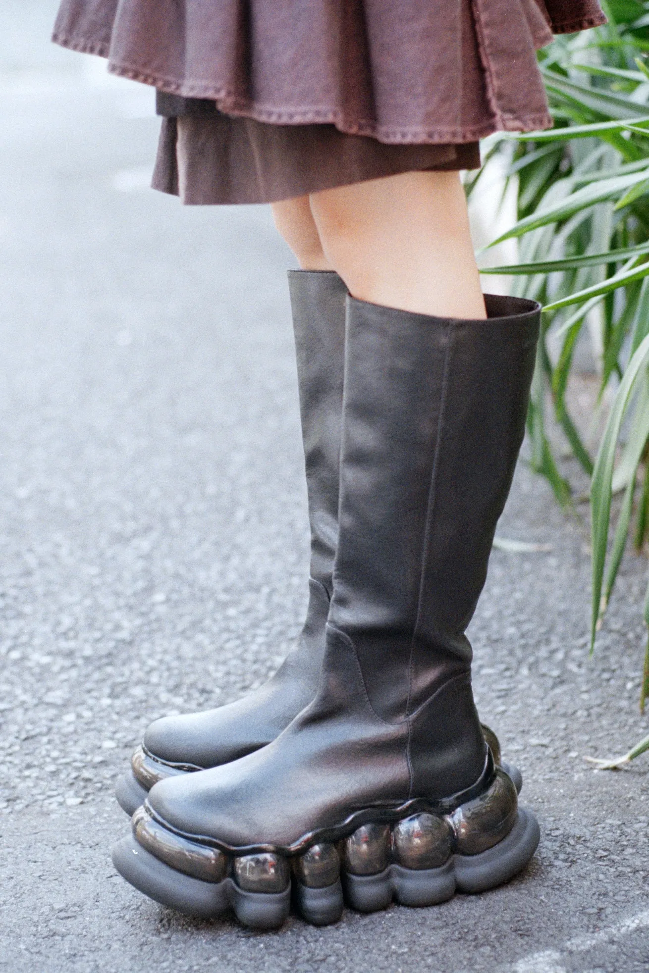 "Jewelry" Ark Long Boots / Black