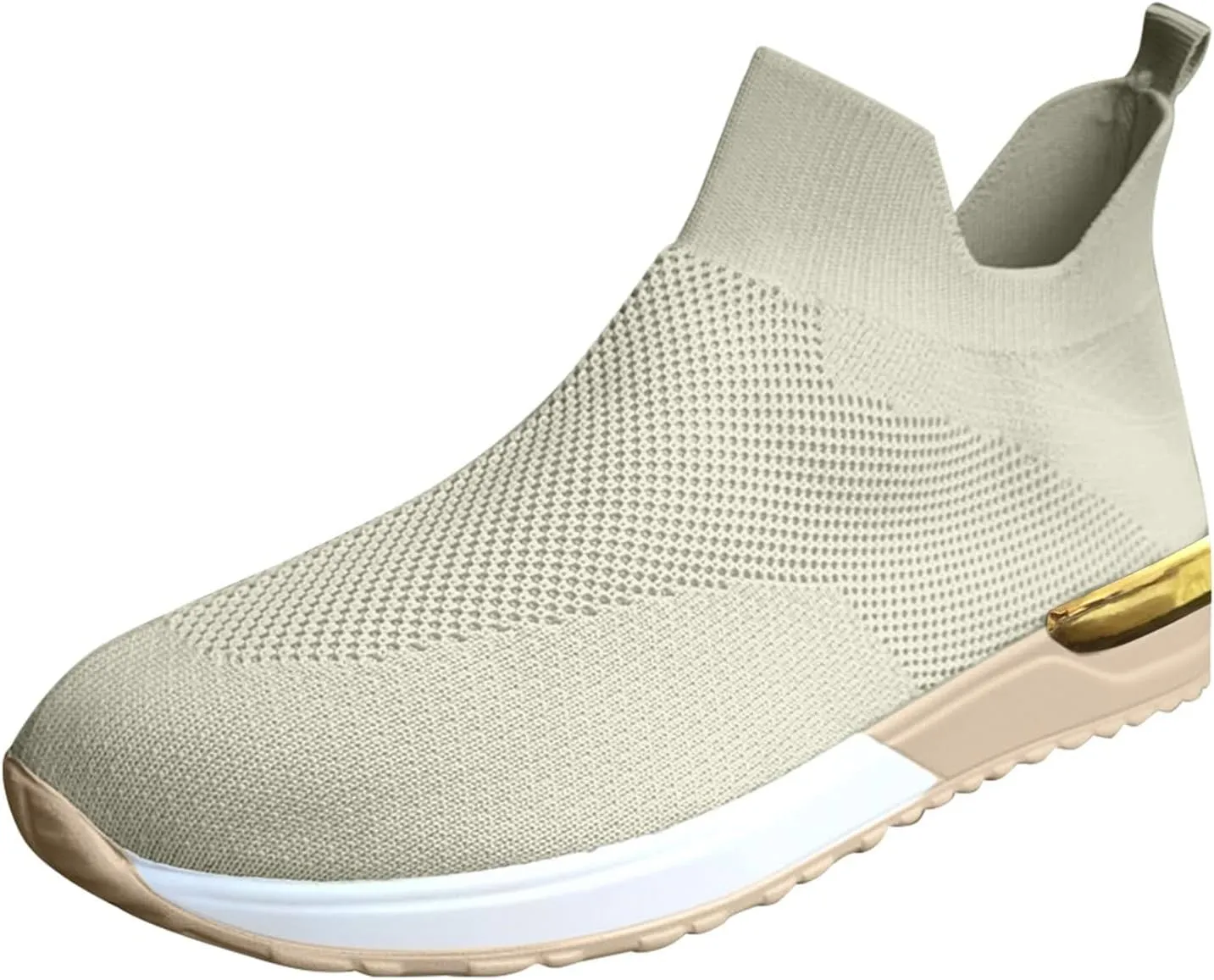 Sneakers for Women Walking Shoes Comfortable Breathable Mesh Tennis Slip On Sneakers for Women Womens Tennis Shoes Plantar Fasciitis Relief Lightweight Casual Comfort Walking Footwear
