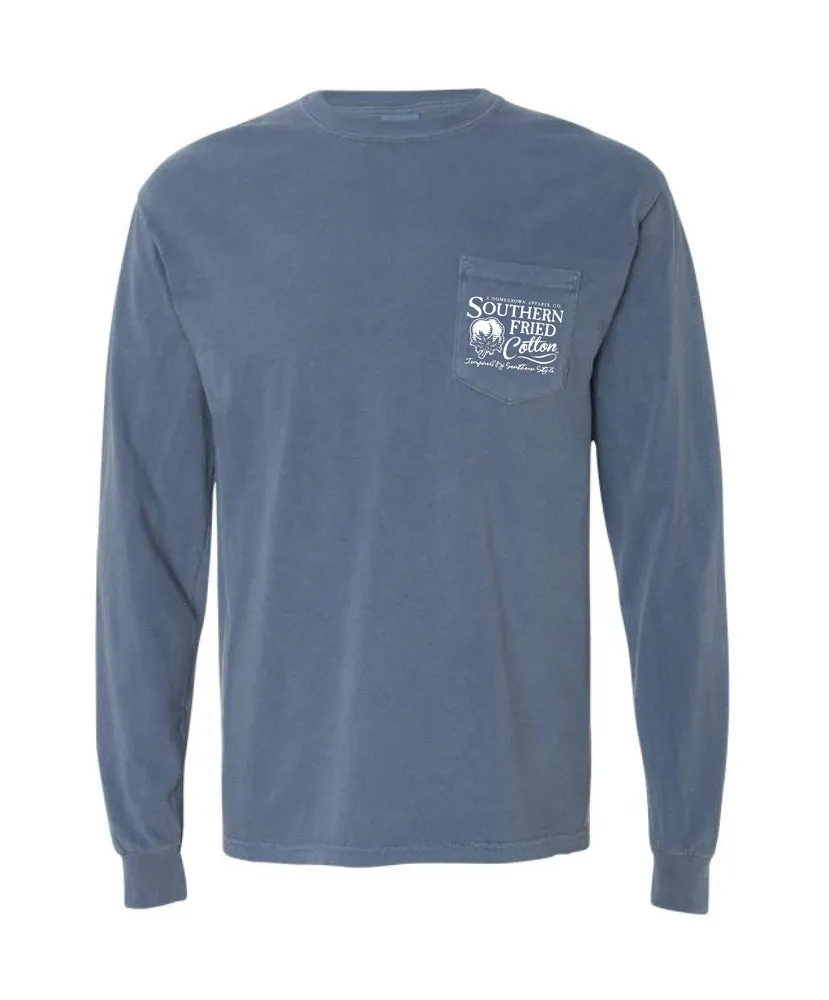 Southern Fried Cotton - Bourbon, Boots, & Bowties Long Sleeve