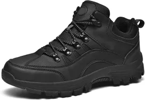 Wide Walking Shoes, Four Seasons Models Outdoor Large Size Sports Shoes Waterproof Men's Mountaineering Shoes Casual Travel Shoes