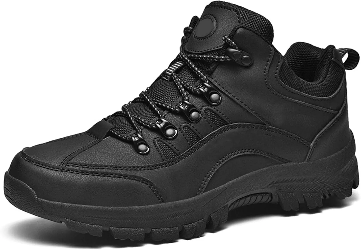 Wide Walking Shoes, Four Seasons Models Outdoor Large Size Sports Shoes Waterproof Men's Mountaineering Shoes Casual Travel Shoes