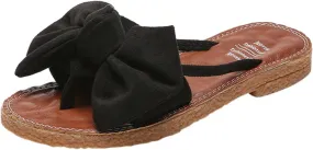Womens Slip On Flip Flops Ring Toe Strappy Summer Gladiator Flat Sandals 2025 Trendy